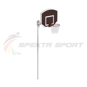 Купить Стойка стритбольная со щитом стационарная SP D 411 в Сыктывкаре 
