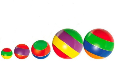 Купить Мячи резиновые (комплект из 5 мячей различного диаметра) в Сыктывкаре 